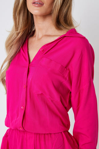 Button Up Playsuit